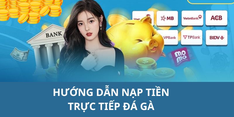 Quy trình nạp tiền vào tài khoản đơn giản cho thành viên